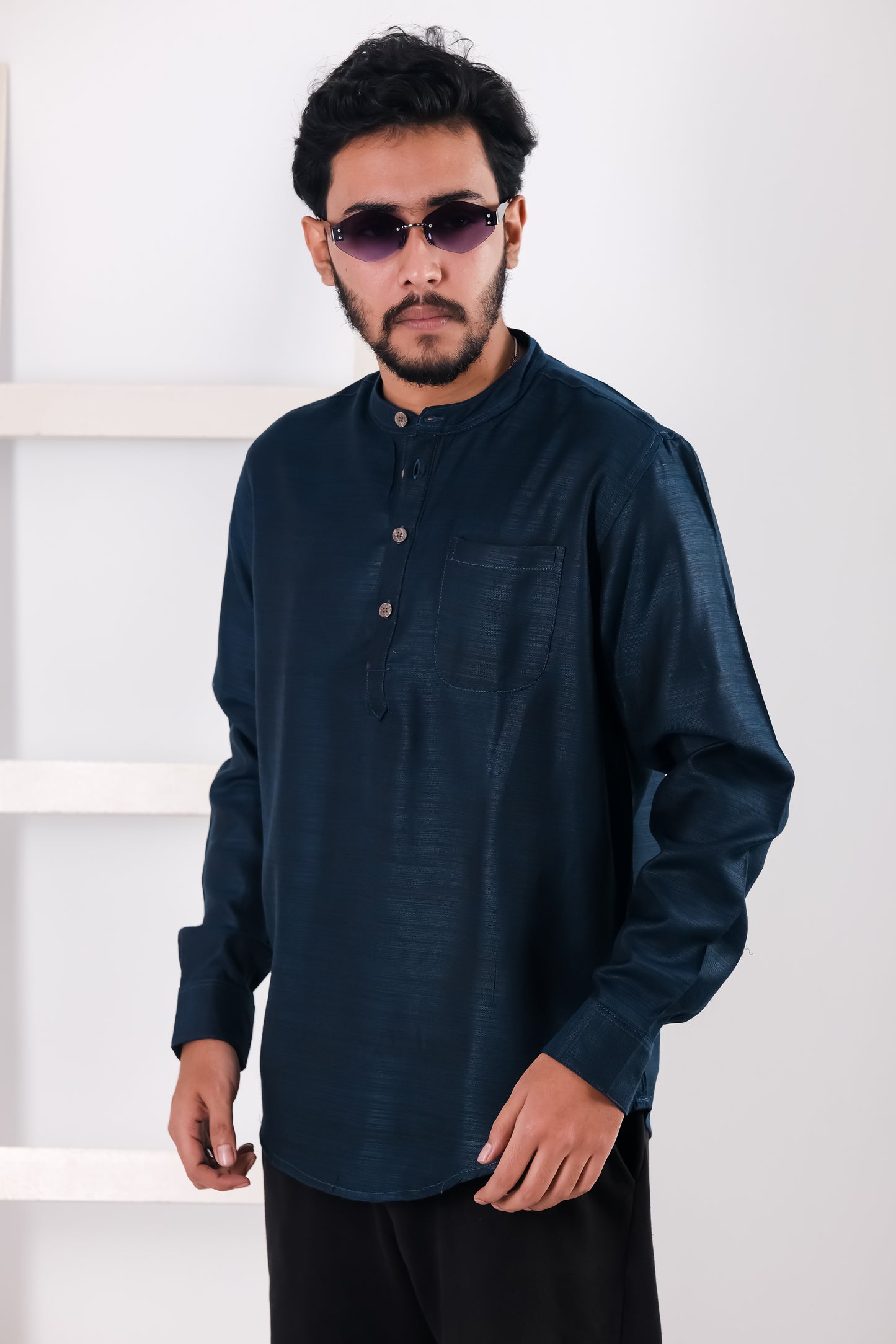 Remi Cotton Katua - Petrol Blue