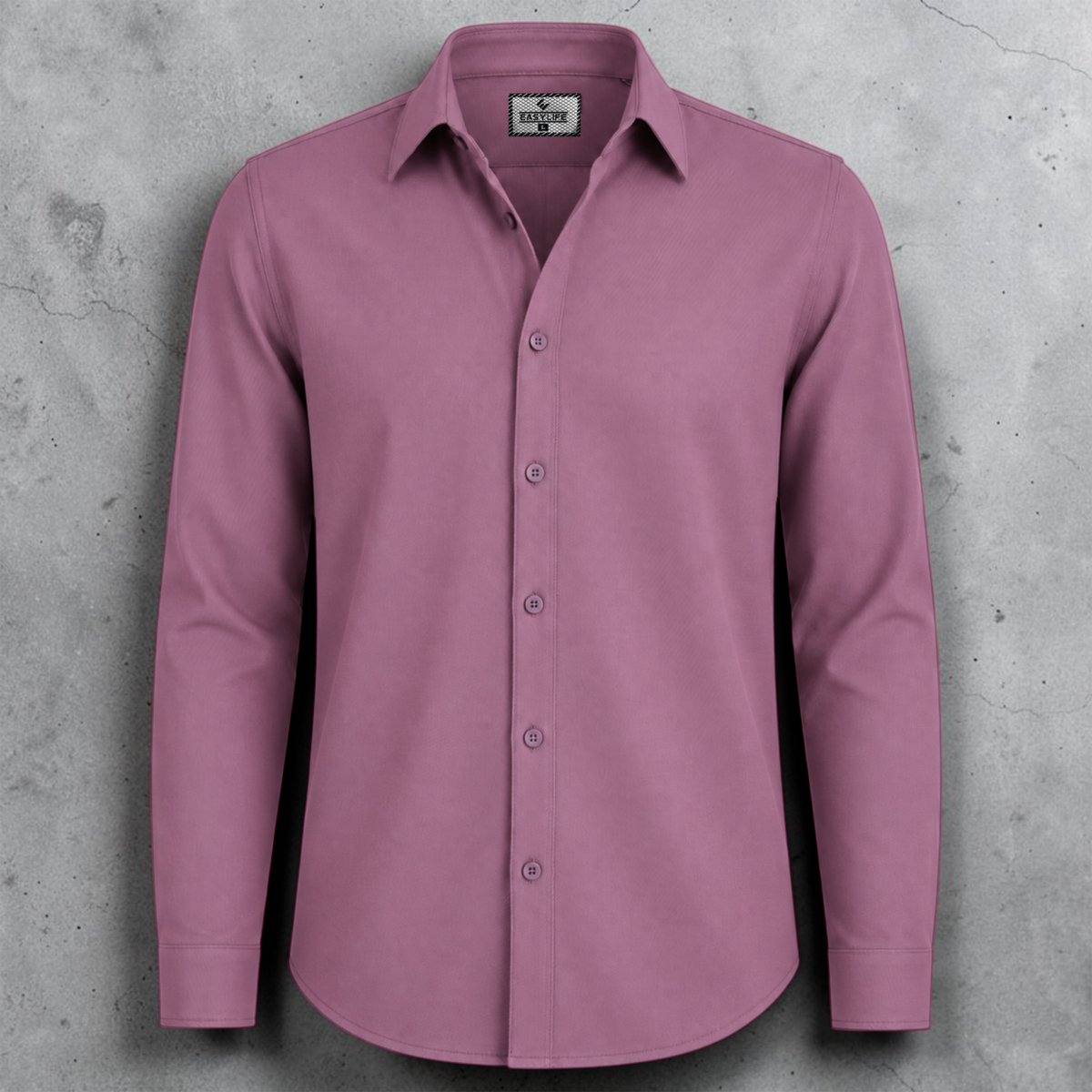 Timeless Cotton Twill Full Sleve Shirt - Onion