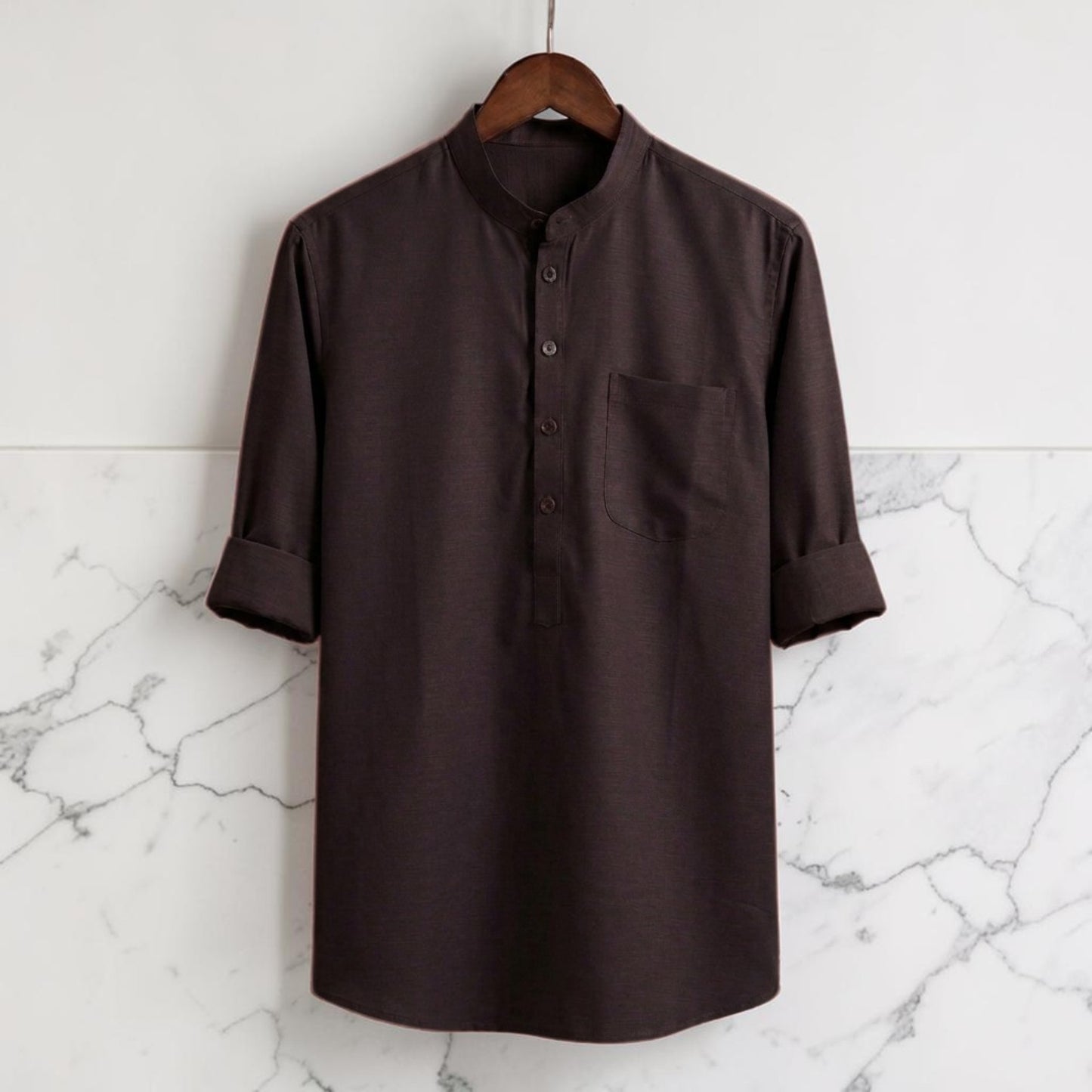 Signature Full Sleeve Katua - Blackish Marron
