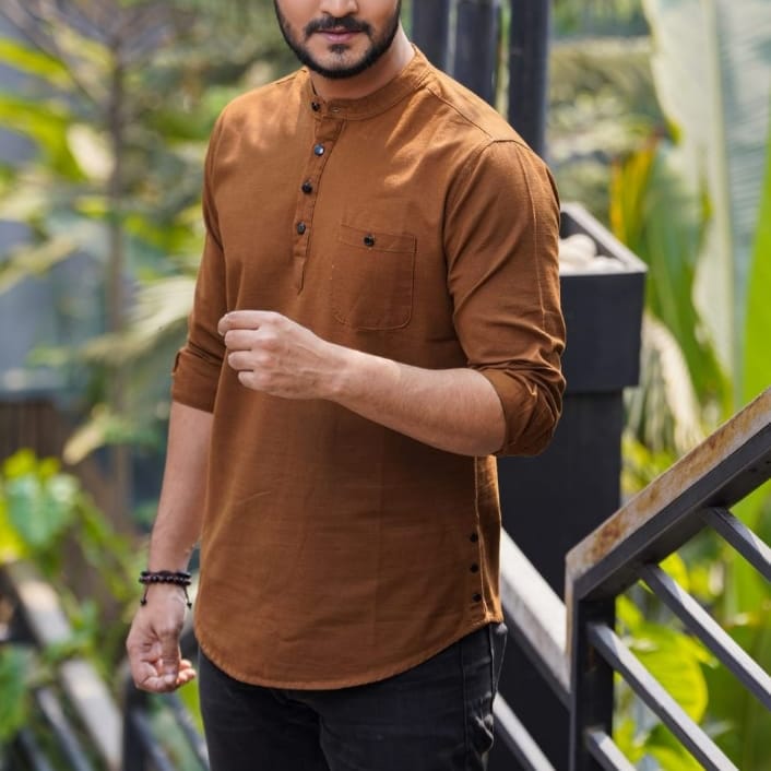 Full Sleeve Brawn Color Katua
