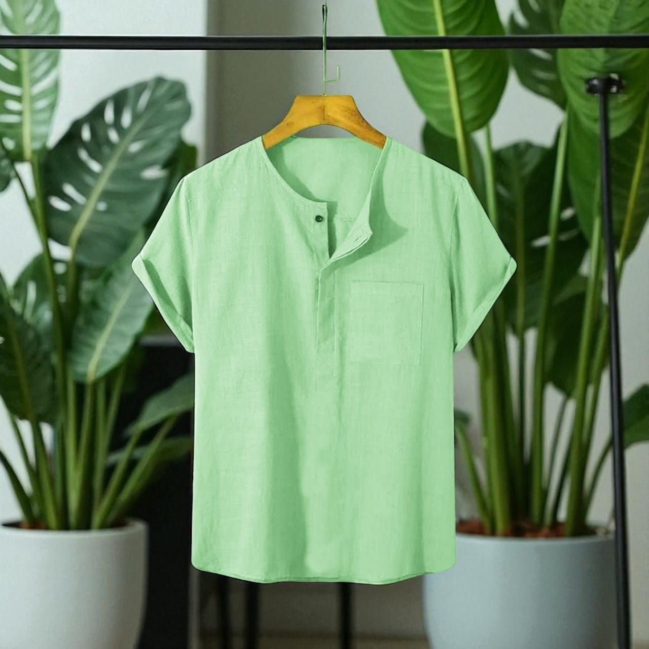 O Neck Lemon color Katua