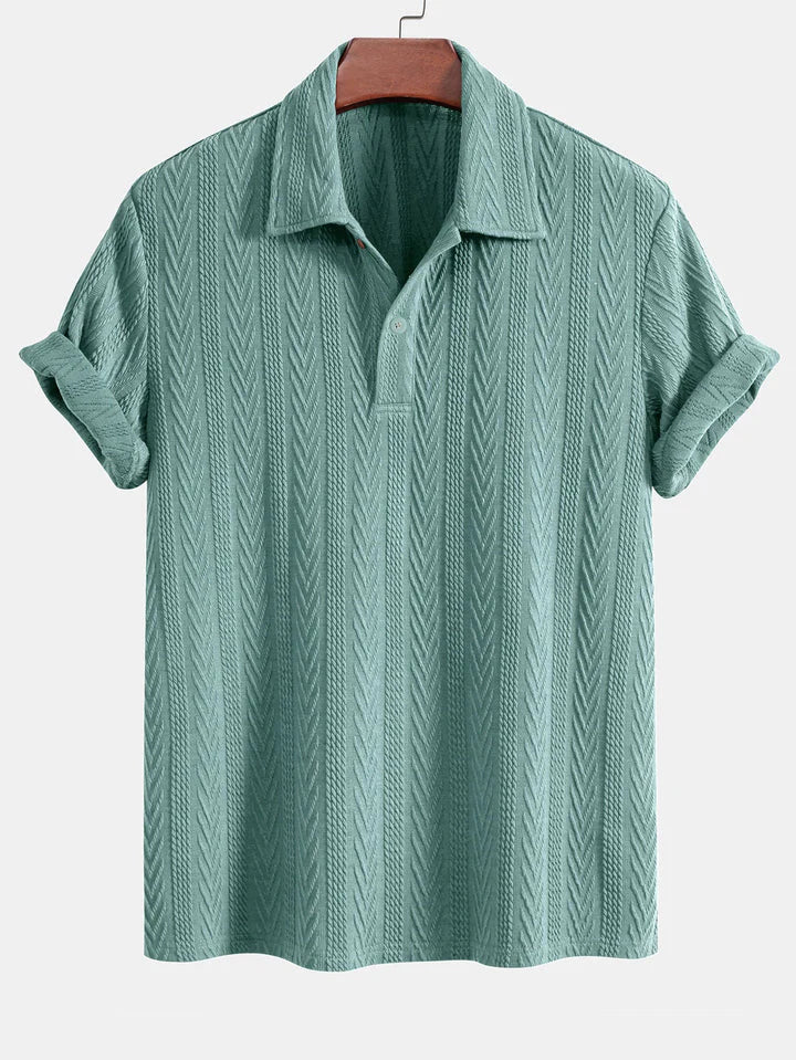 Premium See Green Short sleeve Polo T Shirt