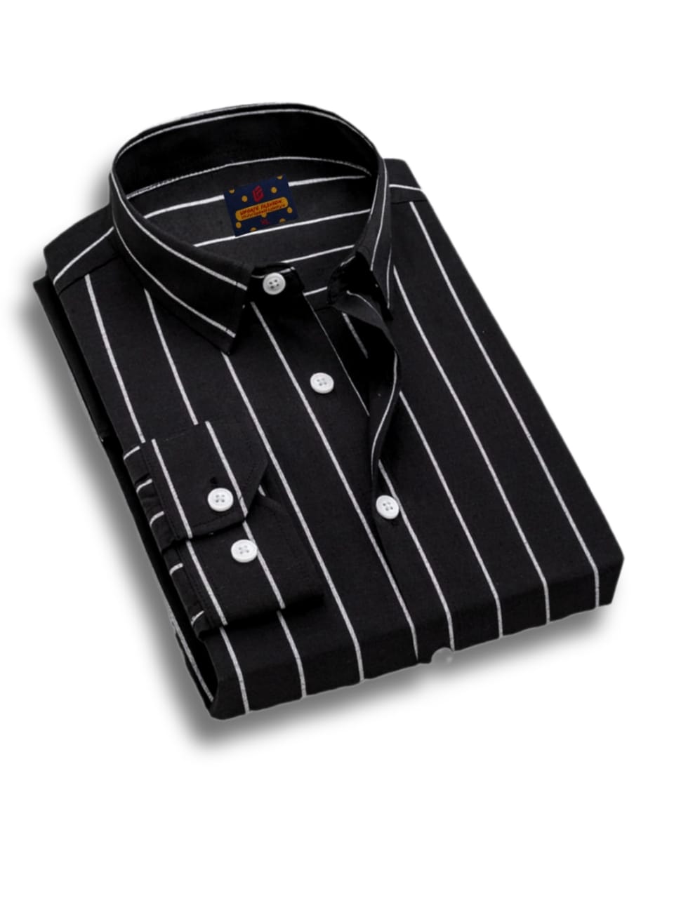 Full Sleeve Black Color Stripe Shirt