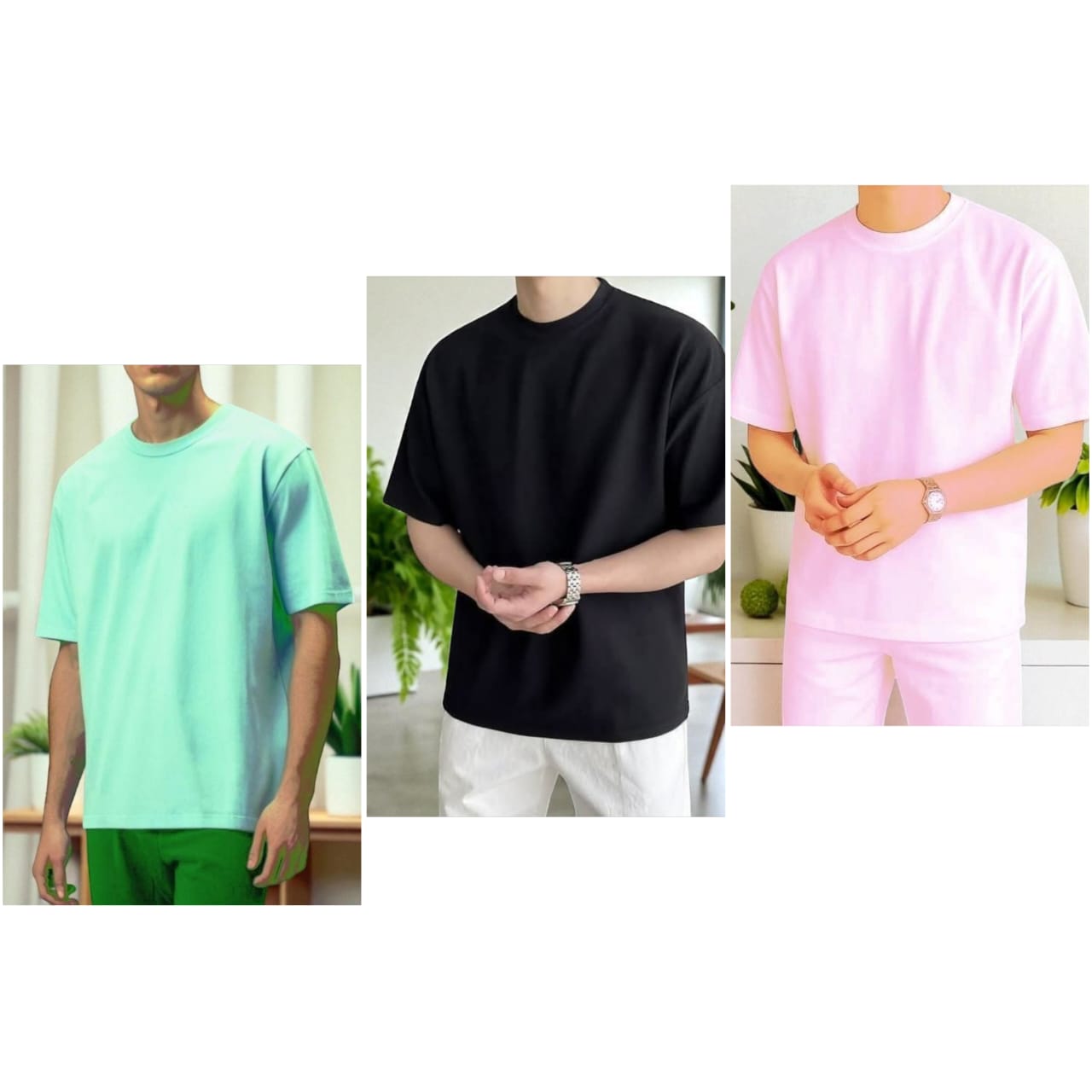 Pink,pest and black