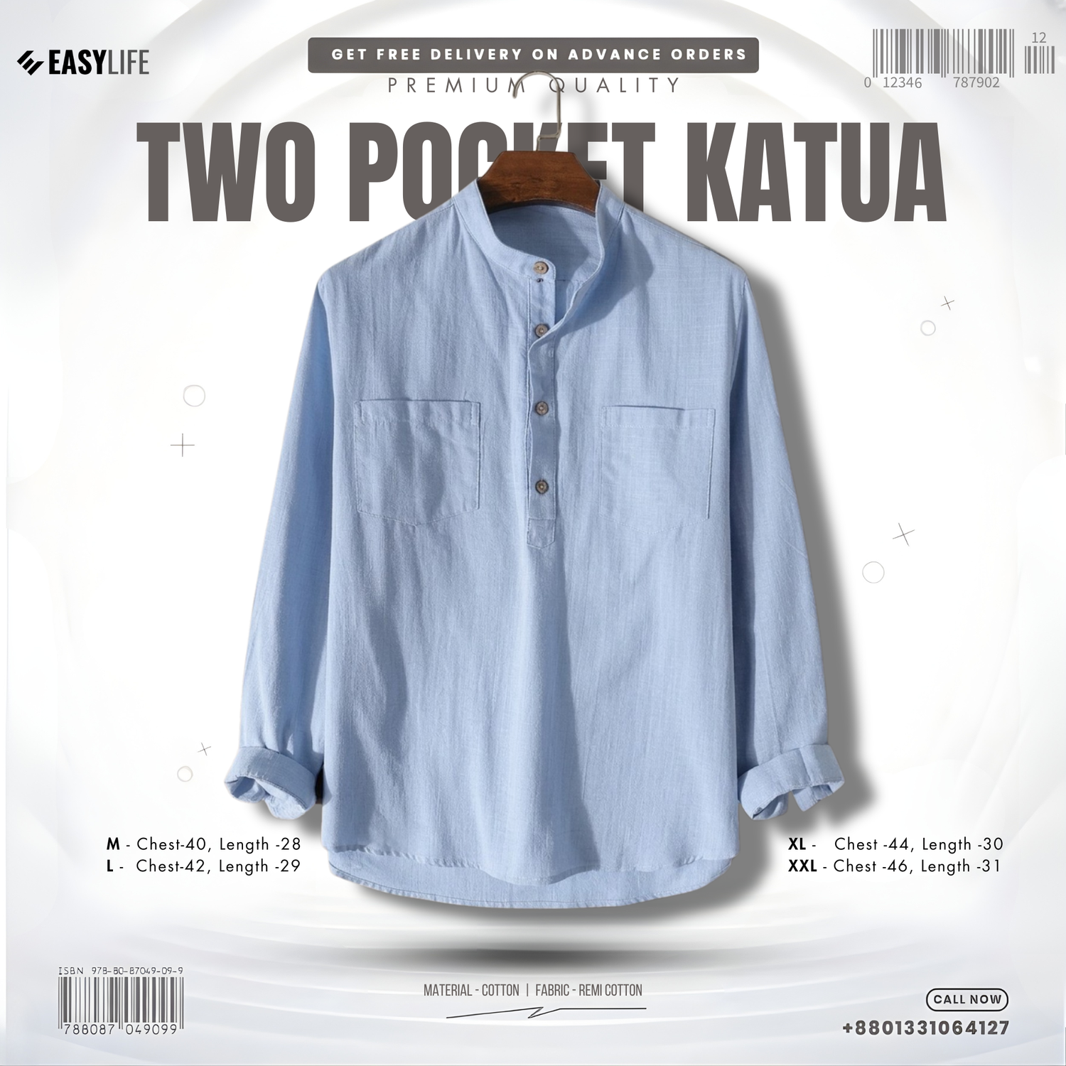Two Pocket Full Sleeve Katua