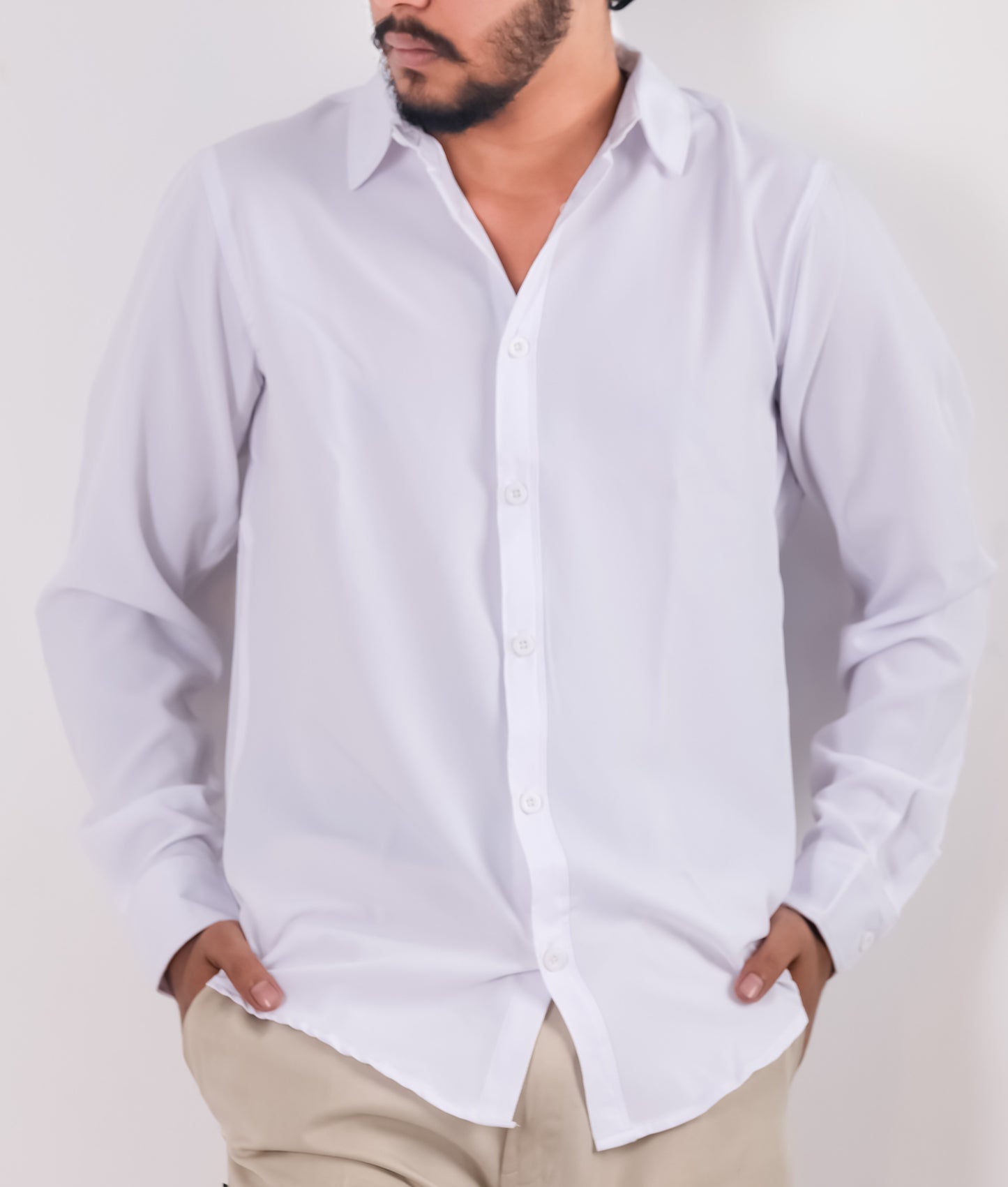 Cherry Cotton Shirt – White