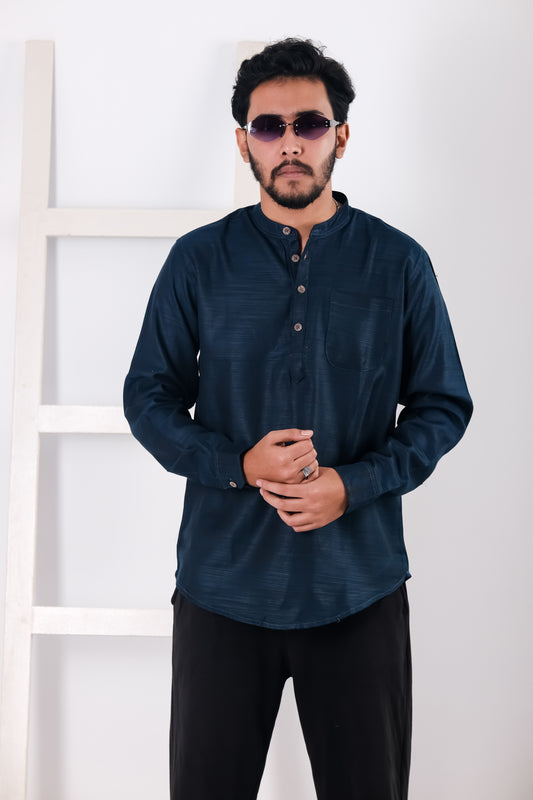 Remi Cotton Katua - Petrol Blue