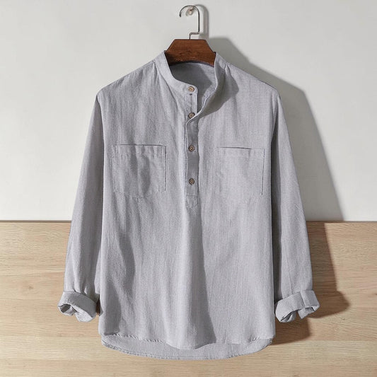 Two Pocket Full Sleeve Katua - Ash