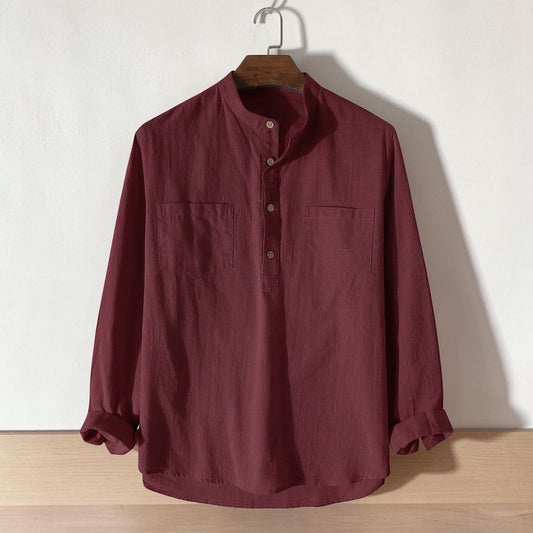 Two Pocket Full Sleeve Katua - Marron