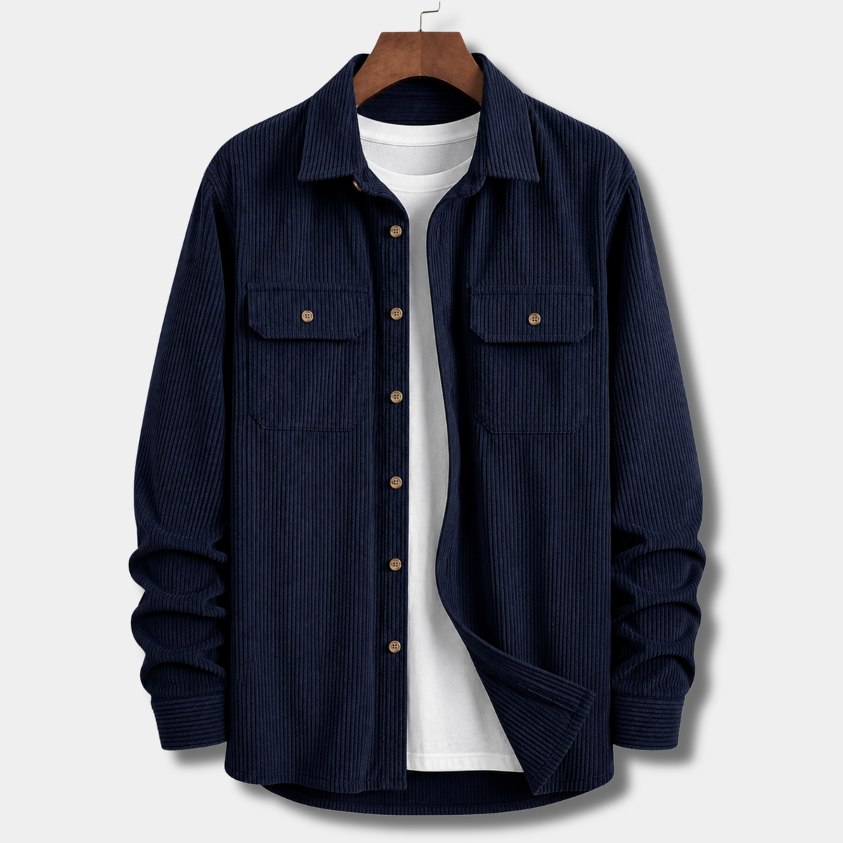 Urban Cord Shirt / Jacket - Navy