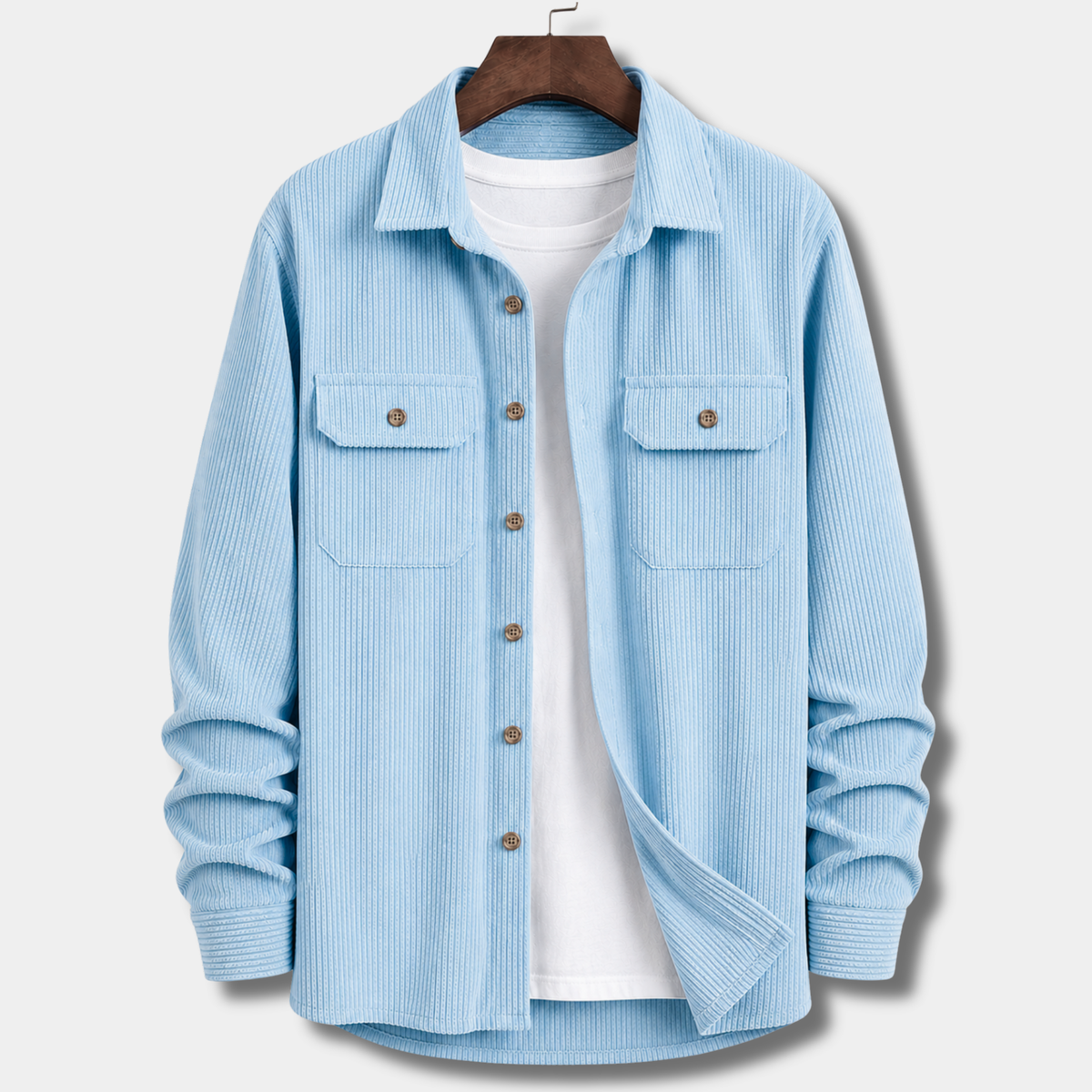 Urban Cord Shirt / Jacket - Sky