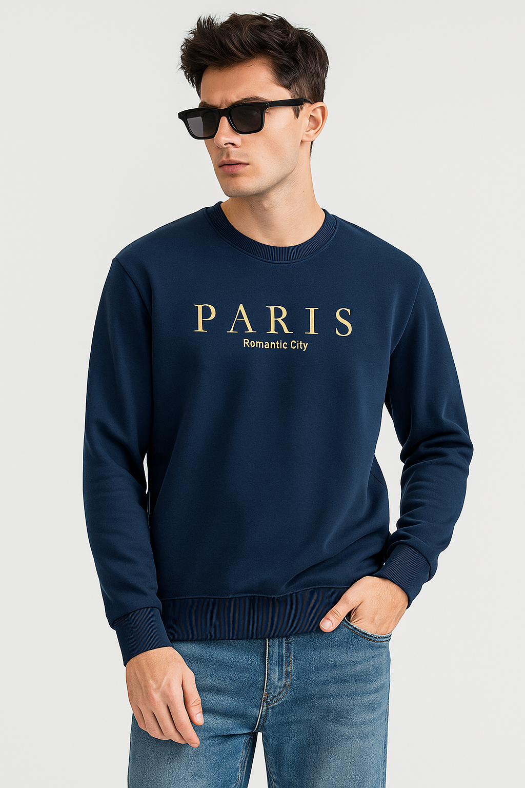 Navy Color Sweatshirt