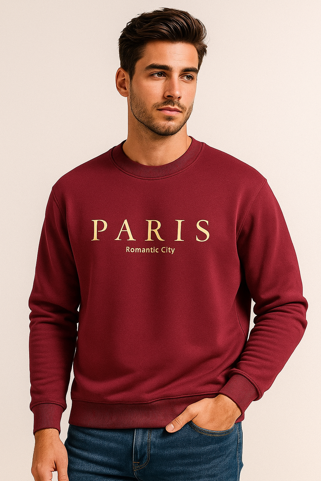 Maroon Color Sweatshirt