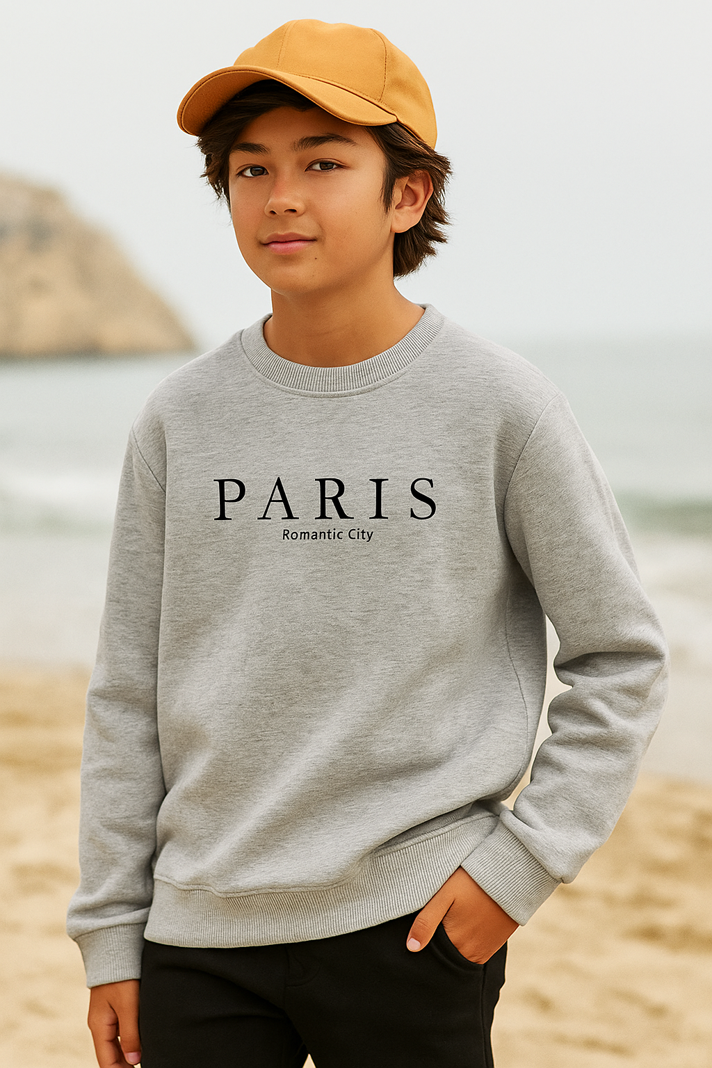 Ash Color Sweatshirt