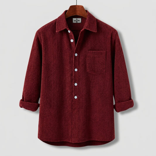 Luxury Full Sleeve Cord Katua -Marron
