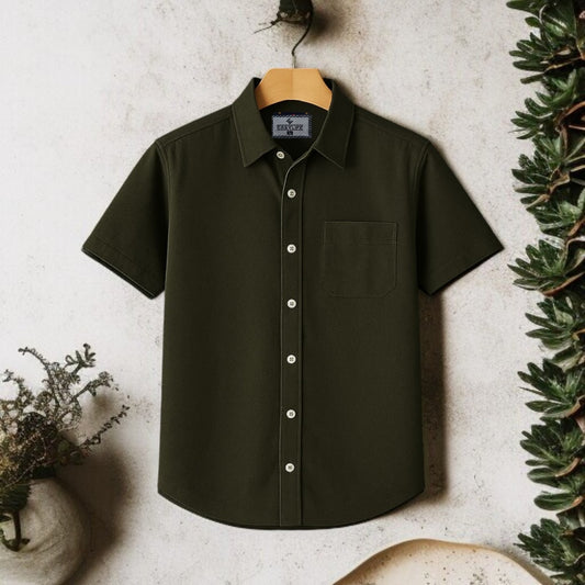 Olive color shirt