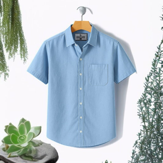 Sky blue color shirt