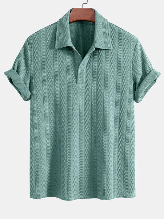 Premium  See Green Short sleeve Polo T Shirt