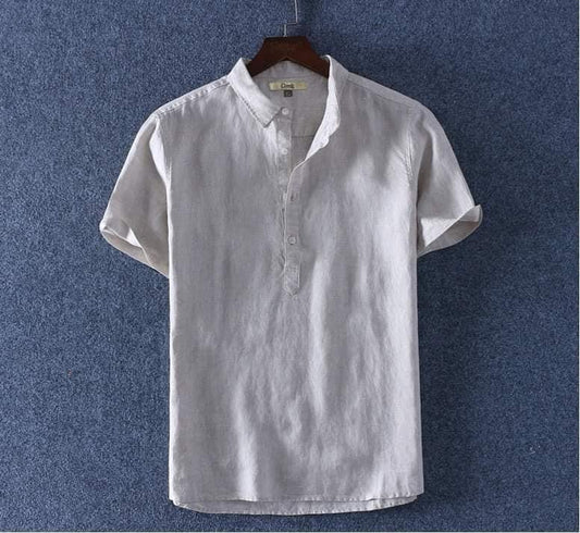 Cream short sleeve katua