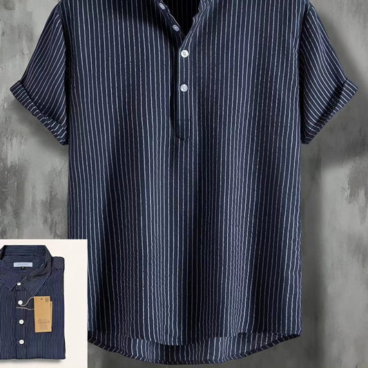 Check Blue short sleeve katua