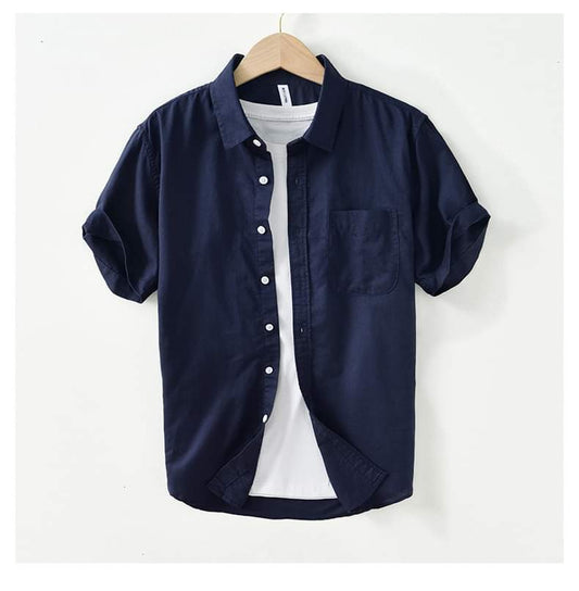 Blue Short sleeve shirt