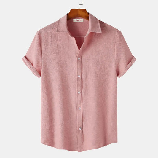 pink Short sleeve shirt