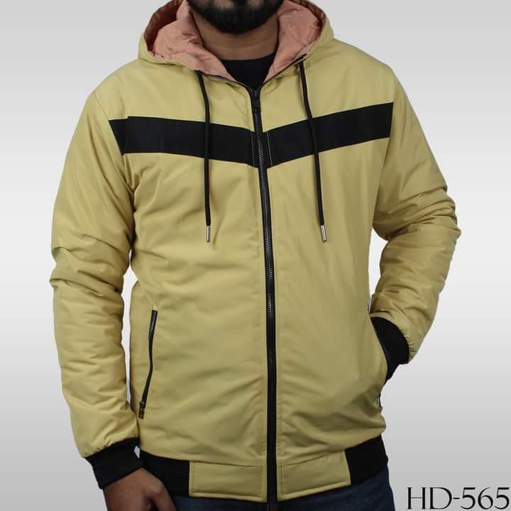 Mustard Design Hoodie Jacket