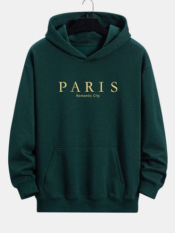 Green Color Hoodie