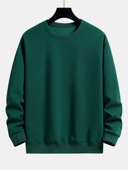 Solid Green Color Sweatshirt