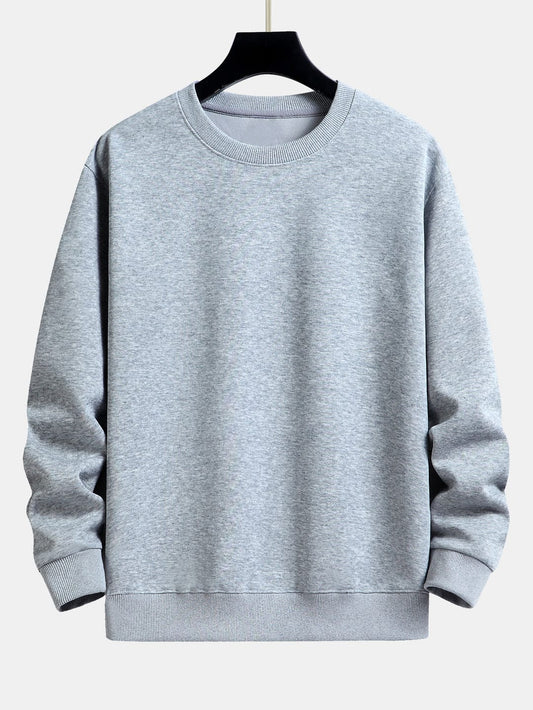 Solid Ash Color Sweatshirt