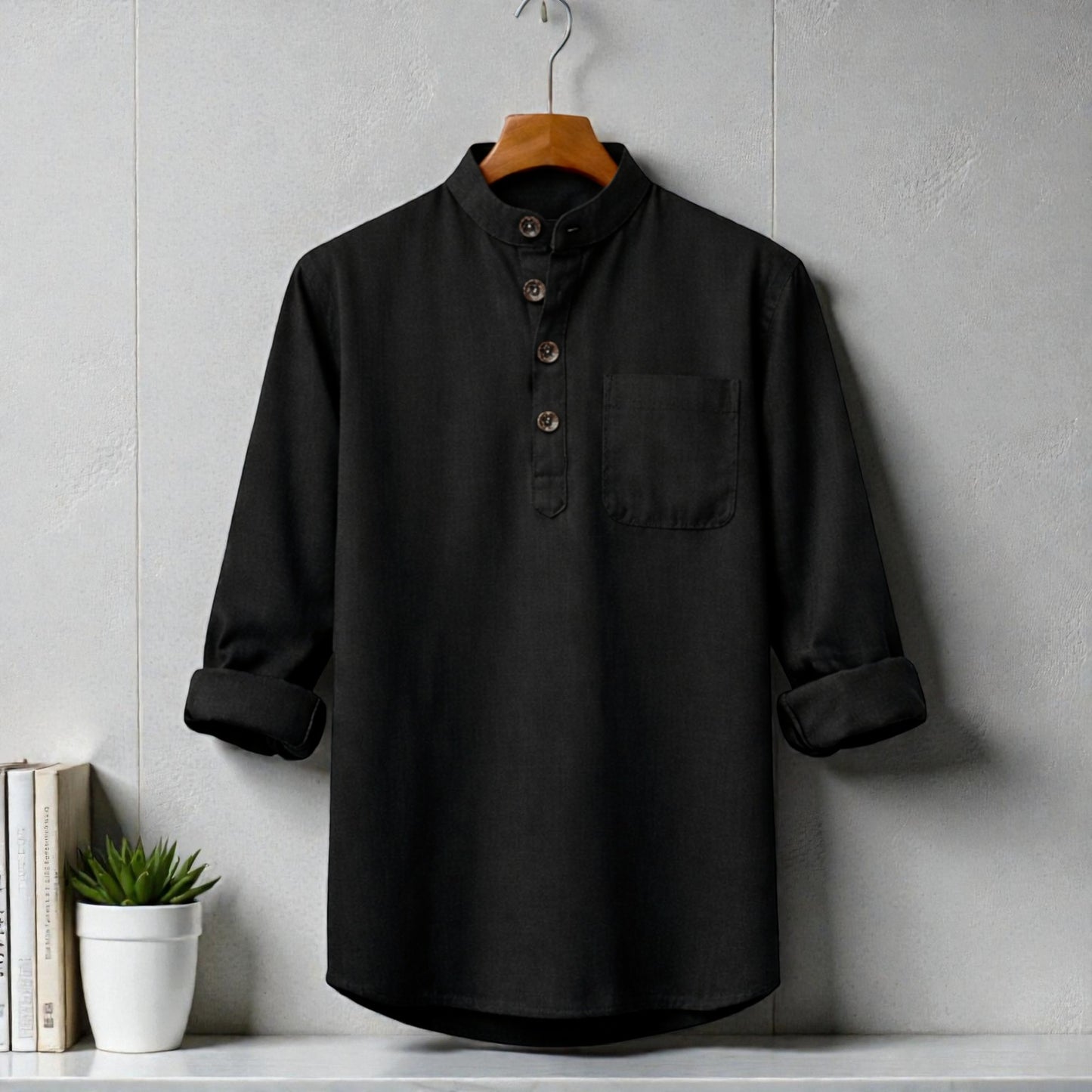 Premium Full Sleeve Katua - Black